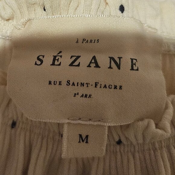 Sezane polkadot Top - Picture 3 of 4